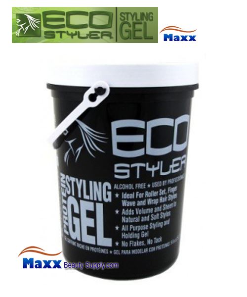 Eco Styler Styling Gel Protein 5LB - White Lid Jar - $ :  , Hair Wig Hair Extension Eyelashes Accessory Make Up Hair  Styling Tools Hair Color & Developer Hair & Wig