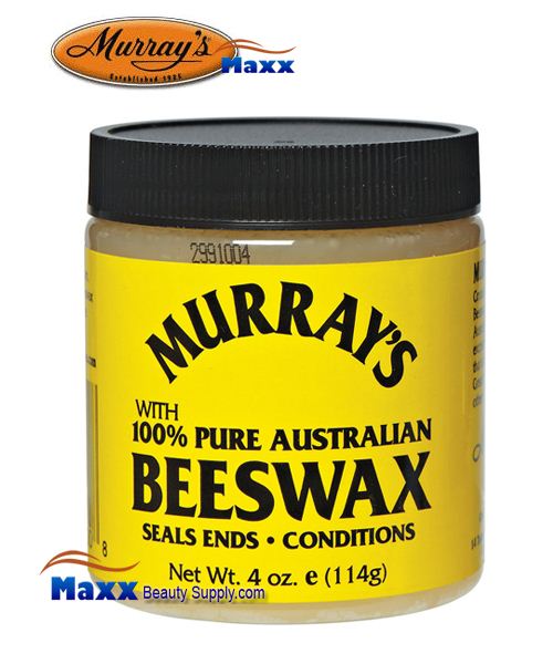Murray's Beeswax Yellow with 100% Australian Beeswax 4oz - $1.99 :  , Hair Wig Hair Extension Eyelashes Accessory Make Up  Hair Styling Tools Hair Color & Developer Hair & Wig Care Nail