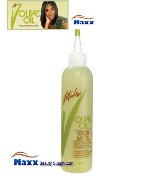Vitale Olive Oil Virgin Hair Oil 7oz - Bottle - $ :  , Hair Wig Hair Extension Eyelashes Accessory Make Up  Hair Styling Tools Hair Color & Developer Hair & Wig Care